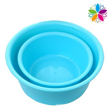 Fashion Household Round Plastic Wash Basin for Bathroom (SLP004)